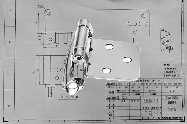 Concealed Cabinet Door Hinges